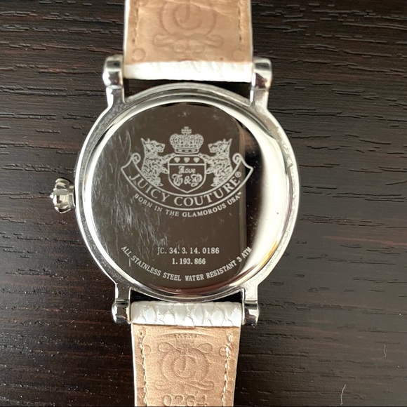 Juicy Couture Watch Leather Strap with Charm - Picture 9 of 14
